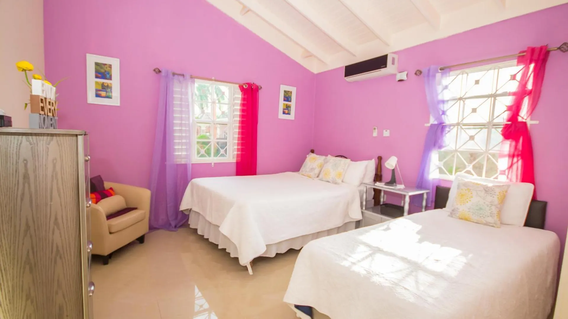 بيت ضيافة Drax Hall 2 Bed Villa Getaway 24Hrs Security